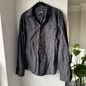 Zoo York Gray Casual Button Down Shirt